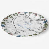 美エレガントしお洒落結婚い ペーパープレート (アングル)