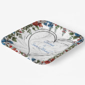 美エレガントしお洒落結婚い ペーパープレート (傾斜あり)