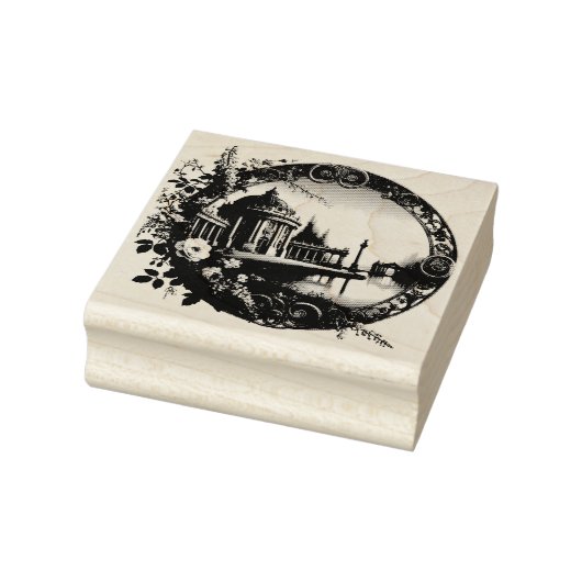 美エレガントクラシカル – 時間を超えた美しい ラバースタンプ (スタンプ)