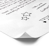 美カスタムしい人への手紙 ポスター (角)