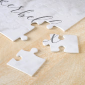 美カスタムしい猫写真のパーソナライズされたペット名 ジグソーパズル (側面)