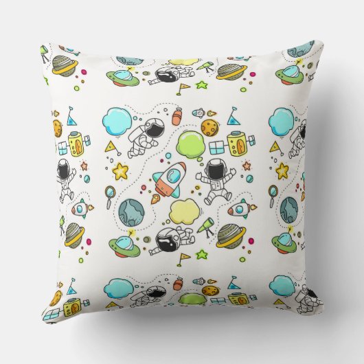 美カッコいいしい宇宙 クッション (裏面)