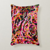 美カッコいいカラフルファンキー アクセントクッション (正面(垂直))