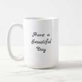 美カラフルしいアニメの少女が美しい日を コーヒーマグカップ (左)