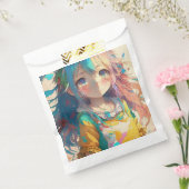 美カラフルしいアニメの少女が美しい日を フェイバーバッグ (封をした状態)