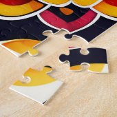 美カラフルしい曼荼羅 ジグソーパズル (側面)