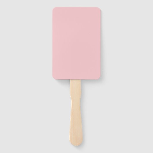 美カラフルしい水色のフローラ結婚ズ ハンドファン (裏面)