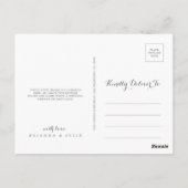 美カラフルしい野花 ポストカード (裏面)