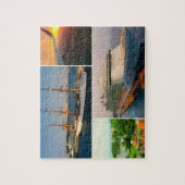 美カリブのしい/バハマコラージュ ジグソーパズル (縦)