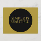 美シンプルしい シーズンポストカード (正面)