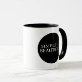 美シンプルしい マグカップ (正面右)