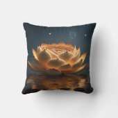 美スタイリッシュしい蓮 クッション (裏面)