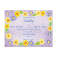 美パーソナライズされたしいカラフル結婚デイジー