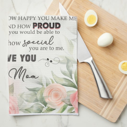 美パーソナライズされたしい娘に毛布 キッチンタオル (四つ折り)