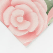 美パーソナライズされたしい娘に フリースブランケット (角)