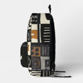 美パーソナライズされたしい泥地アフリカ プリントバックパック (右)