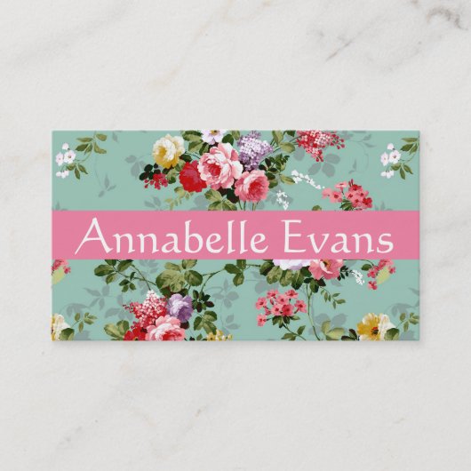 美ビクトリアン徳クアトロ 名刺 (正面)