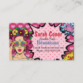 美ポップ・アートの術家 名刺 (正面)