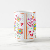 美モダンしいおもしろい コーヒーマグカップ (中央)