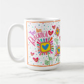 美モダンしいおもしろい コーヒーマグカップ (左)