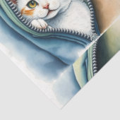 美モダンしいかわいい水彩猫コレクション 薄葉紙 (詳細)