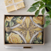 美モダンしいイエローローズコレクション 薄葉紙 (ギフト)