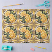 美モダンしいイエローローズコレクション 薄葉紙 (クラフト)