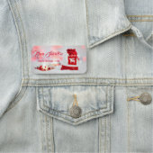 美モダンしいクリスマスレッド抱き枕 名札 (インサイチュ)