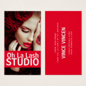 美モダンしいラッシュエクステンションサロン (正面&裏面)