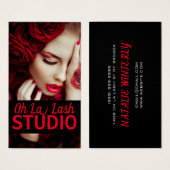 美モダンしいラッシュエクステンションサロン (正面&裏面)