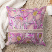 美モダンしい母の日の投げパイをパーソナライズ クッション (ブランケット)