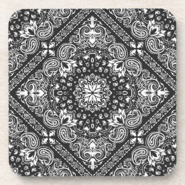 美モダンしい白黒パターンホーム コースター