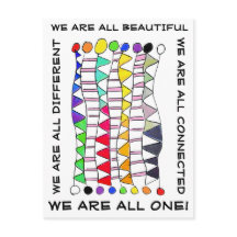 美ユニークしく1つのダイバーシティお祝い