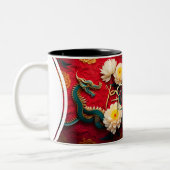 美中国のしいドラゴン2024年2月2日 ツートーンマグカップ (左)
