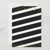 美人コンテスト華やかパーティー誕生日招待状 招待状 (裏面)