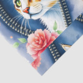 美人気があるしいかわいい水彩猫コレクション 薄葉紙 (詳細)