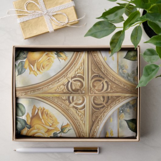 美人気があるしいイエローローズコレクション 薄葉紙 (ギフト)