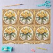 美人気があるしいイエローローズコレクション 薄葉紙 (クラフト)