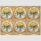 美人気があるしいイエローローズコレクション 薄葉紙 (正面)