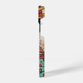 美人画・アバンギャルド江戸絵巻 iPhoneケース (左側面)