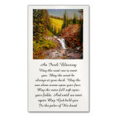 美人記念賛美祈りの言葉カード マグネット名刺 (正面縦)