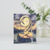 美人魚ファンタジーアート ポストカード (スタンド正面)