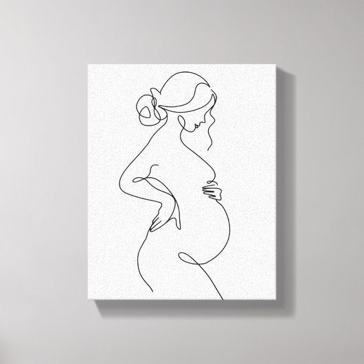 美人 キャンバスプリント (正面)