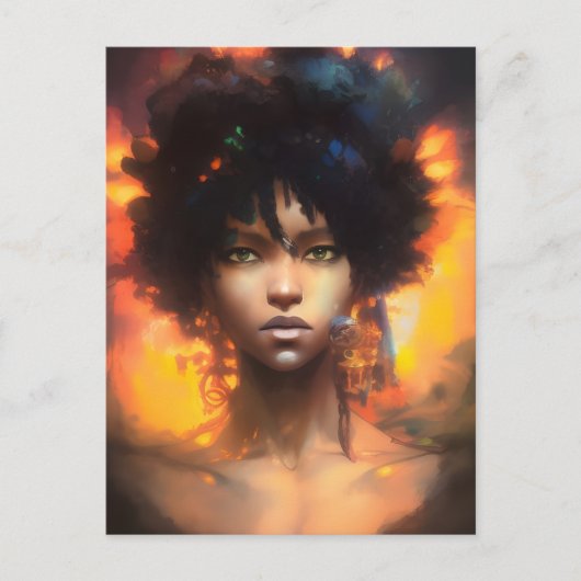 美人 ポストカード (正面)