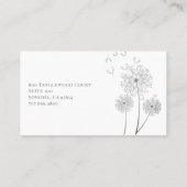 美仁和図解入りの、写真付きの院風吹花 名刺 (裏面)