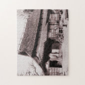 美作伝統的農家 ジグソーパズル (縦)