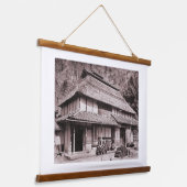 美作高架農家 吊り下げ型タペストリー (傾斜あり)