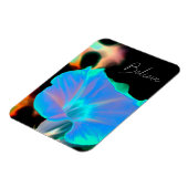 "美信じしい花の柔軟なフォトマグネット マグネット (左側)