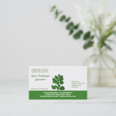 美化し、園芸 名刺 (スタンド正面)