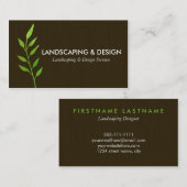 美化及びデザインのモダンな吠え声 名刺 (正面/裏面)